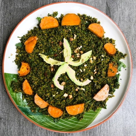 Kale carrot salad