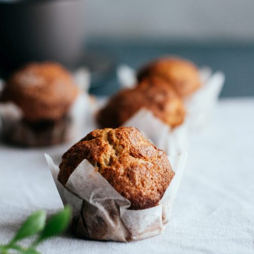 Muffins fig and orange